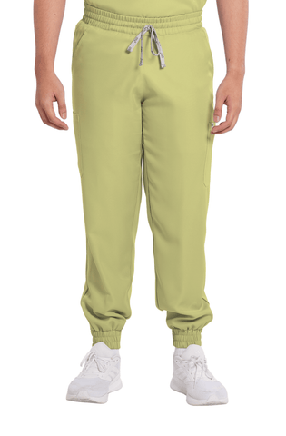Twill Custom Fit Garterized Jogger Men Scrub Pants