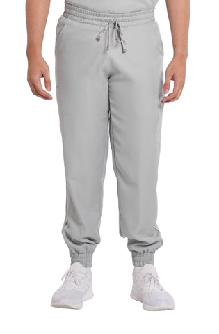 Twill Custom Fit Garterized Jogger Men Scrub Pants