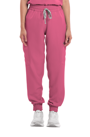 Twill Custom Fit Garterized Jogger Women Scrub Pants