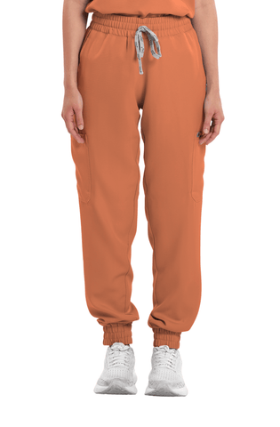 Twill Custom Fit Garterized Jogger Women Scrub Pants
