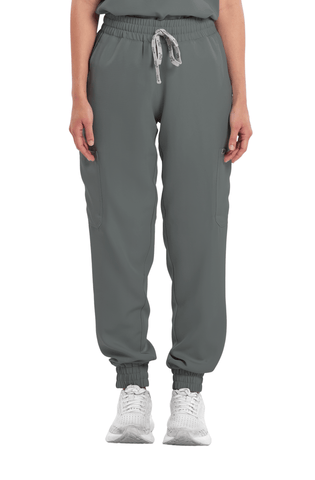 Twill Custom Fit Garterized Jogger Women Scrub Pants