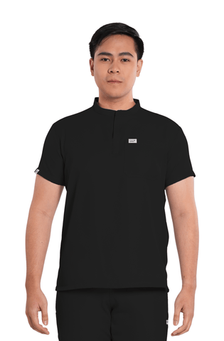 Twill Mandarin Men Scrub Top