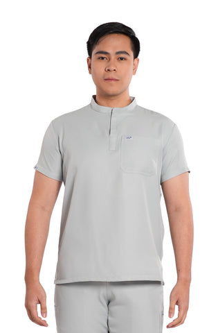 Twill Mandarin Men Scrub Top