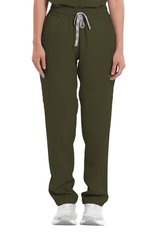 Twill Straight Cut Women Scrub Pants