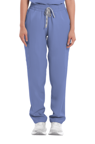 Twill Straight Cut Women Scrub Pants