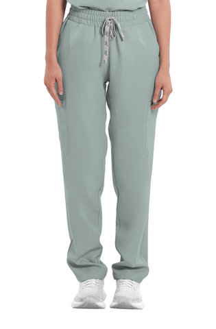 Twill Custom Fit Straight Cut Women Scrub Pants