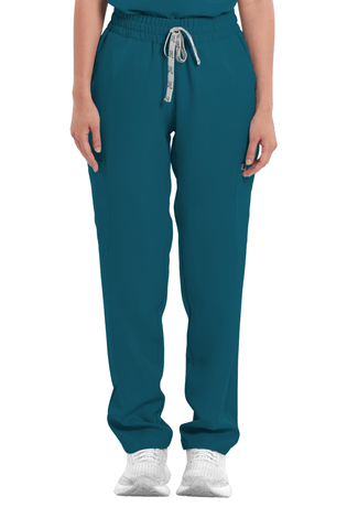 Twill Straight Cut Women Scrub Pants