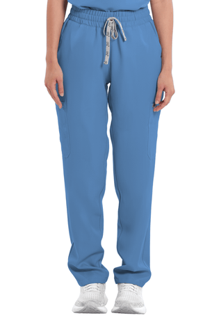 Twill Custom Fit Straight Cut Women Scrub Pants