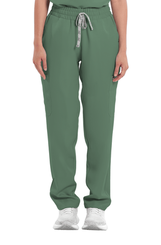 Twill Custom Fit Straight Cut Women Scrub Pants