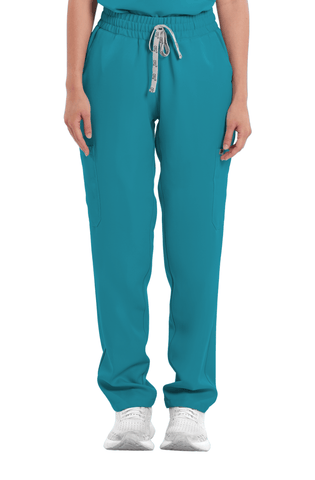 Twill Custom Fit Straight Cut Women Scrub Pants