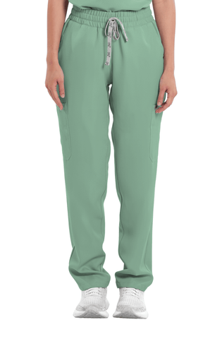 Twill Custom Fit Straight Cut Women Scrub Pants