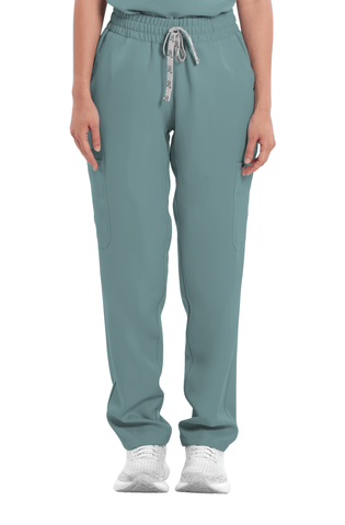 Twill Straight Cut Women Scrub Pants