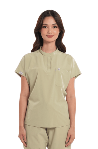 Ultraflex® Custom Fit Cap Sleeve Women Scrub Top