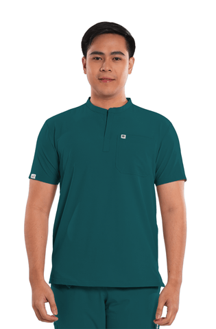 Ultraflex® Mandarin Men Scrub Top