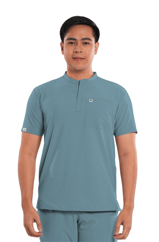 Ultraflex® Mandarin Men Scrub Top