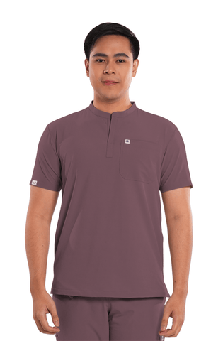 Ultraflex® Mandarin Men Scrub Top