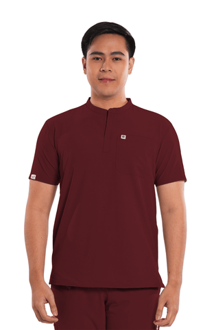 Ultraflex® Mandarin Men Scrub Top