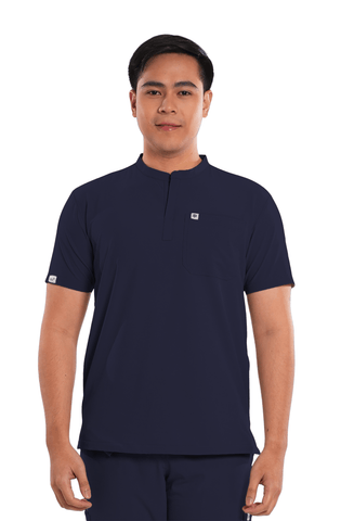 Ultraflex® Mandarin Men Scrub Top