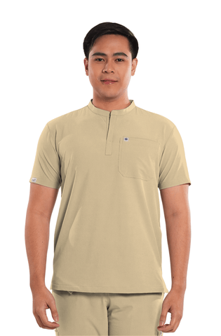 Ultraflex® Mandarin Men Scrub Top