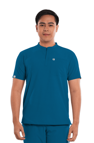 Ultraflex® Mandarin Men Scrub Top