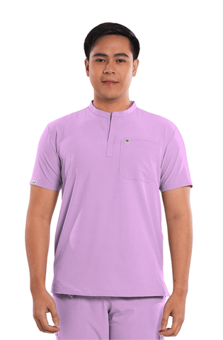 Ultraflex® Custom Fit Mandarin Men Scrub Top