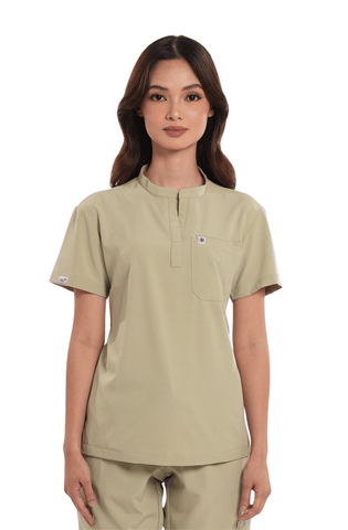 Ultraflex® Mandarin Women Scrub Top