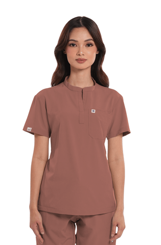 Ultraflex® Mandarin Women Scrub Top