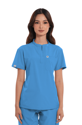 Ultraflex® Custom Fit Mandarin Women Scrub Top