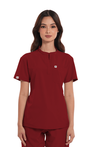 Ultraflex® Custom Fit Mandarin Women Scrub Top