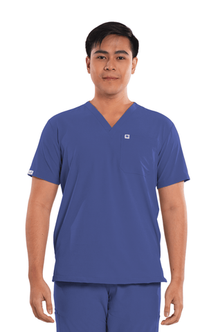 Ultraflex® V-Neck Men Scrub Top