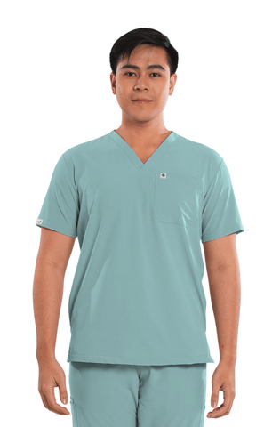 Ultraflex® V-Neck Men Scrub Top