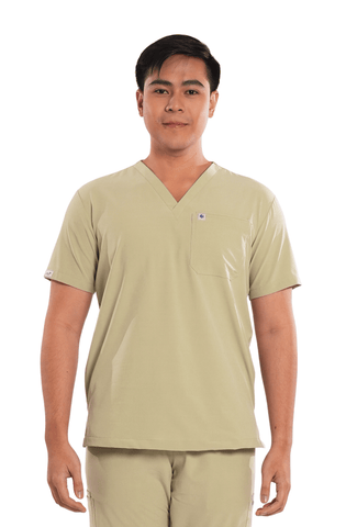 Ultraflex® Custom Fit V-Neck Men Scrub Top