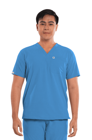 Ultraflex® Custom Fit V-Neck Men Scrub Top