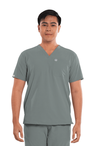 Ultraflex® V-Neck Men Scrub Top