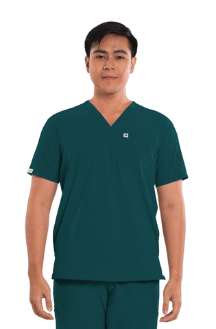 Ultraflex® V-Neck Men Scrub Top