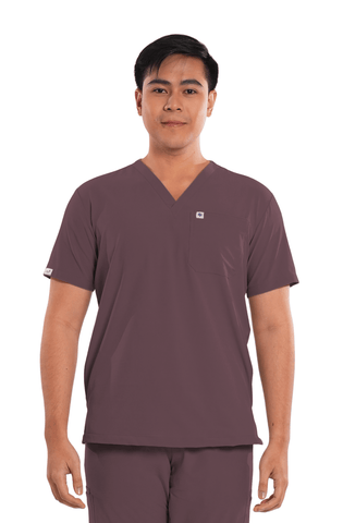 Ultraflex® V-Neck Men Scrub Top