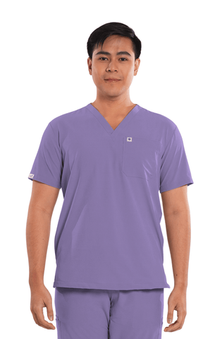 Ultraflex® V-Neck Men Scrub Top
