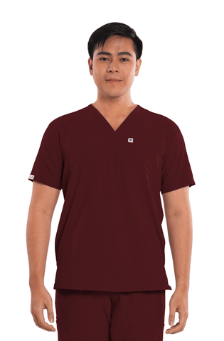 Ultraflex® V-Neck Men Scrub Top