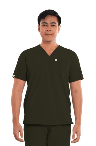 Ultraflex® Custom Fit V-Neck Men Scrub Top