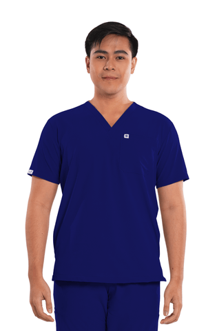 Ultraflex® V-Neck Men Scrub Top