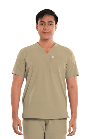 Ultraflex® Custom Fit V-Neck Men Scrub Top