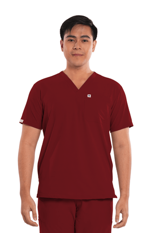 Ultraflex® Custom Fit V-Neck Men Scrub Top