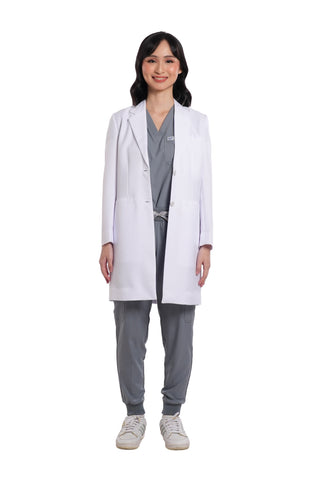 Wool Custom Fit Long Coat Women Scrub Coat