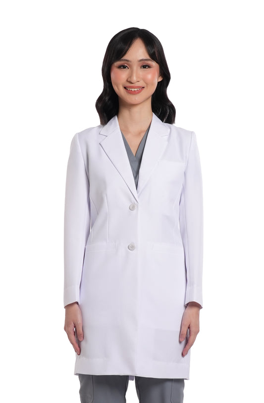 Wool Custom Fit Long Coat Women Scrub Coat